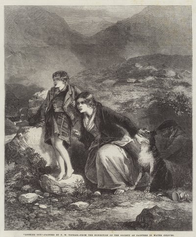 Mirando hacia afuera de Francis William Topham